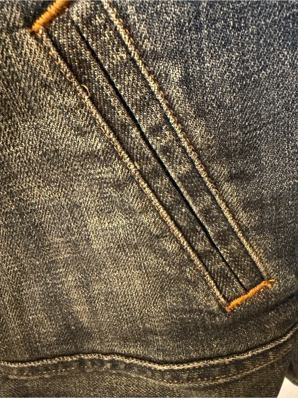 J. Crew Vintage-Style Medium Blue Denim Jacket